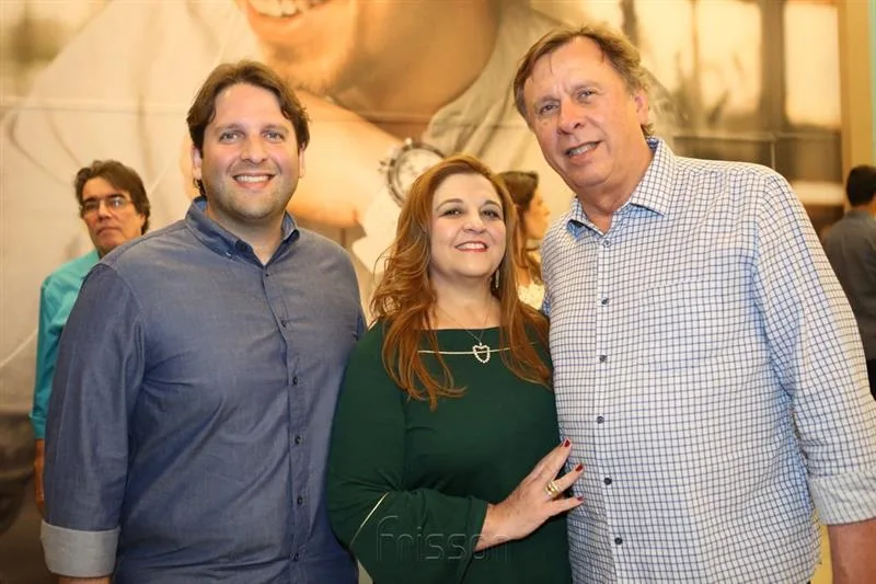 Daniel, Jaqueline e José Simões