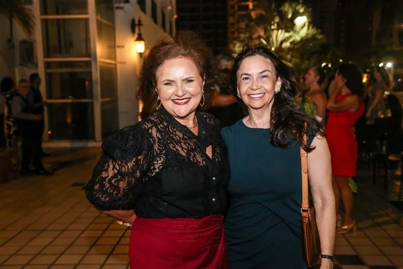Elizabeth Alice e Waleska Quezado