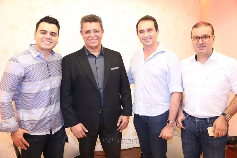 Armando Araújo, Flávio Liffeman, Rosalvo Ponte e Ubirajara Bazzani