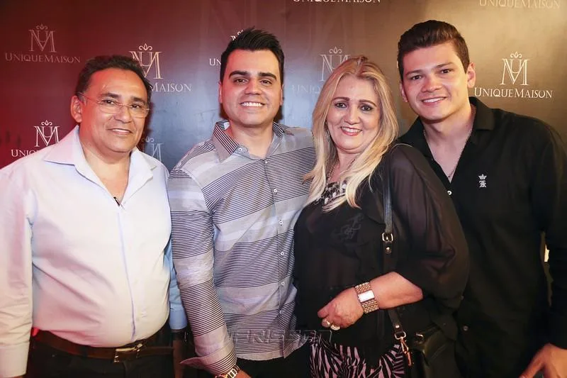 Balreis, Armando Araújo, Zilma e Carlos Araújo