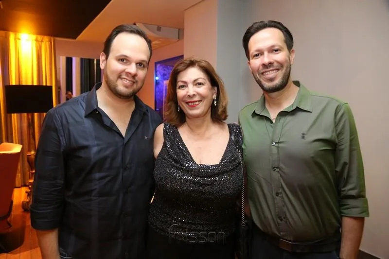 Carlos Pinheiro, Lena Marcílio e Rafael Xerez