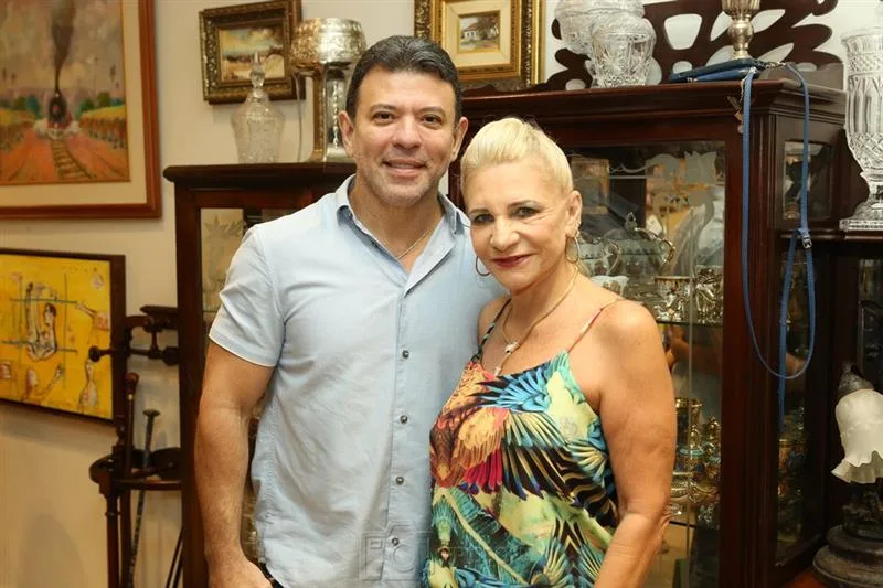 Alan Carvalho e Rosângela Dias