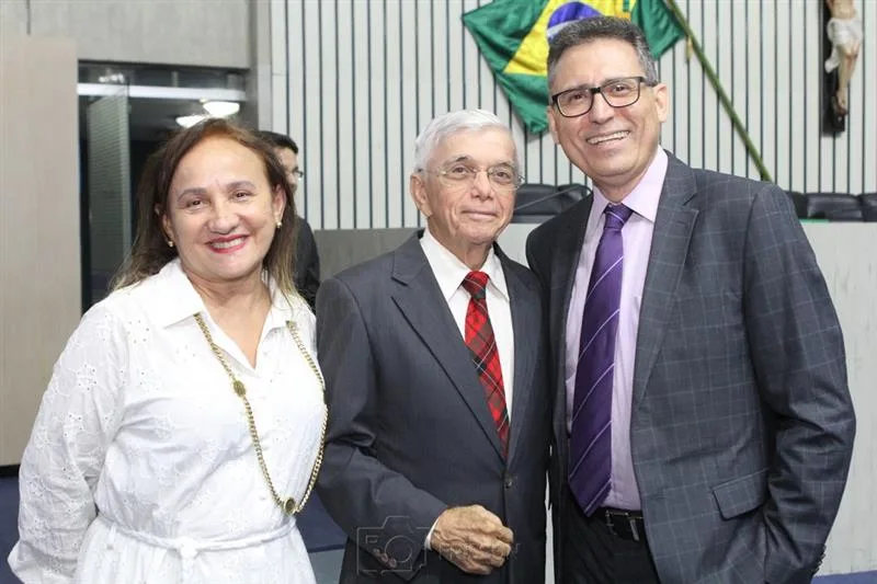 Alielda Crispim, Edilberto Figueiredo e Luis Alves