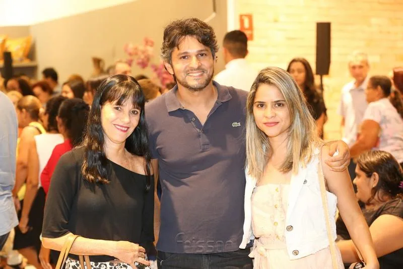 Adriane Hortêncio, Firmo Almeida e Talita Viana