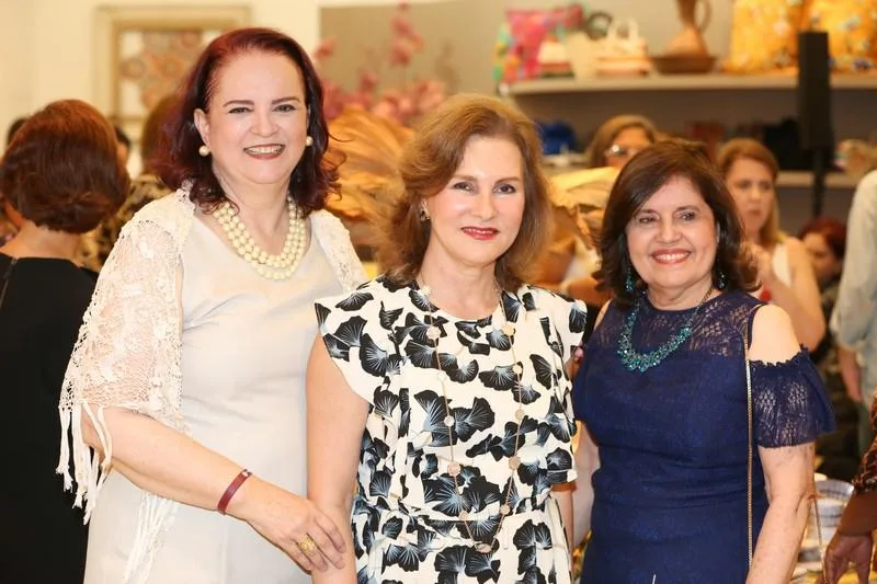 Ethel Whitehurst, Renata Jereissati e Rita Flavia Caracas