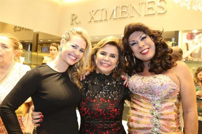 Danielle Teixeira, Raimundinha Ximenes e Ciro Santos