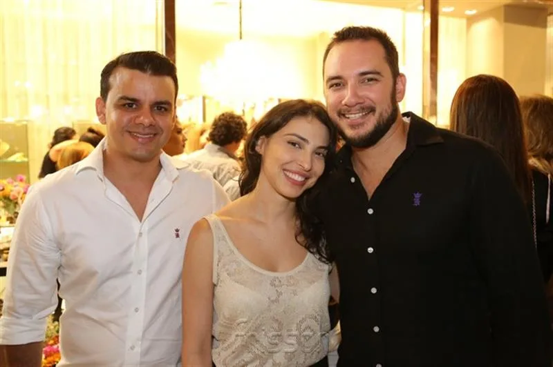 Danilo Coelho, Lia Albuquerque e João Paulo Araripe