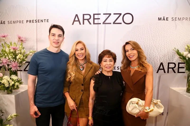 André Albuquerque, Priscilla Silva, Tane Albuquerque e Maira Silva
