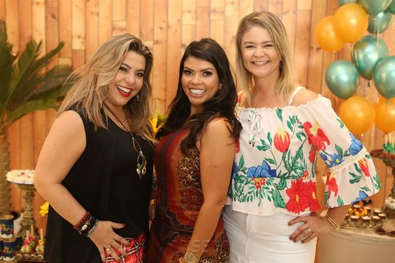 Cici Prado, Gigi Flores e Renata Uchoa