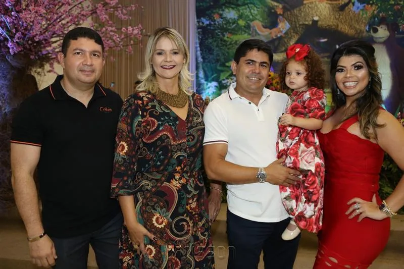 Alison, Renata Uchoa, Lindomar Holanda, Maria e Gigi Flor