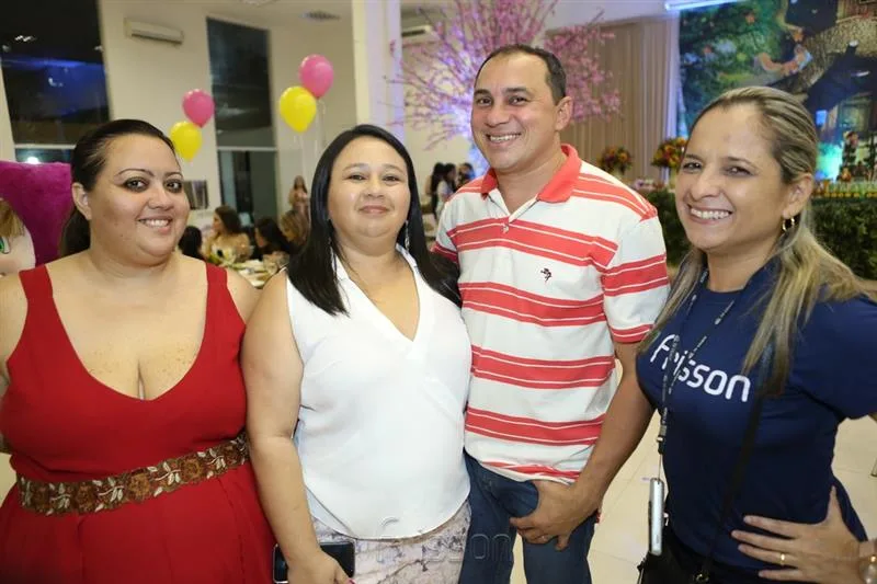Aninha, Fernanda Almeida, Dom Leo e jocy Jinkings