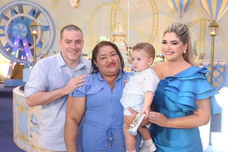 Cristhiano Bezrra, Cleane Camurça, Miguel e Natalia Bezerra