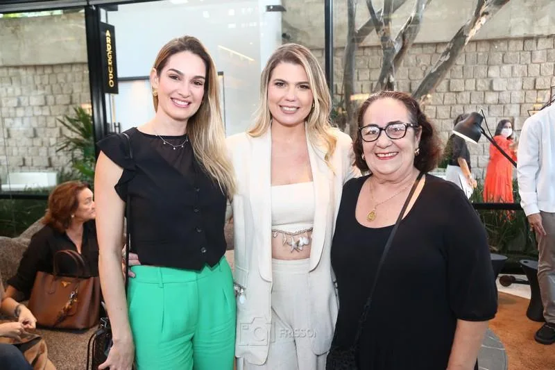 Germana Melo, Liliane Meira e Nereide Figueiredo