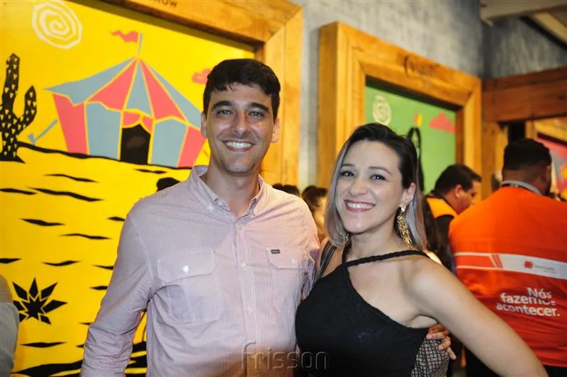 Diego Pesqueira e Patricia Andrade
