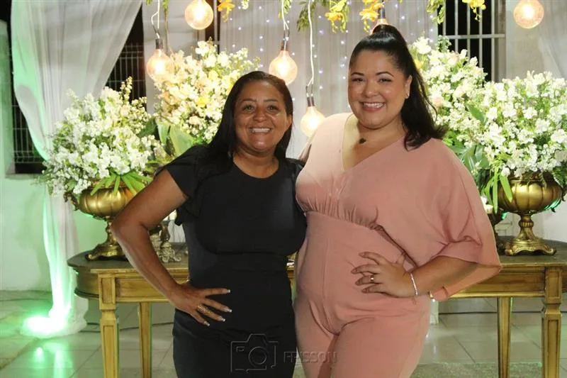 Claudete Castro e Janayna Santos