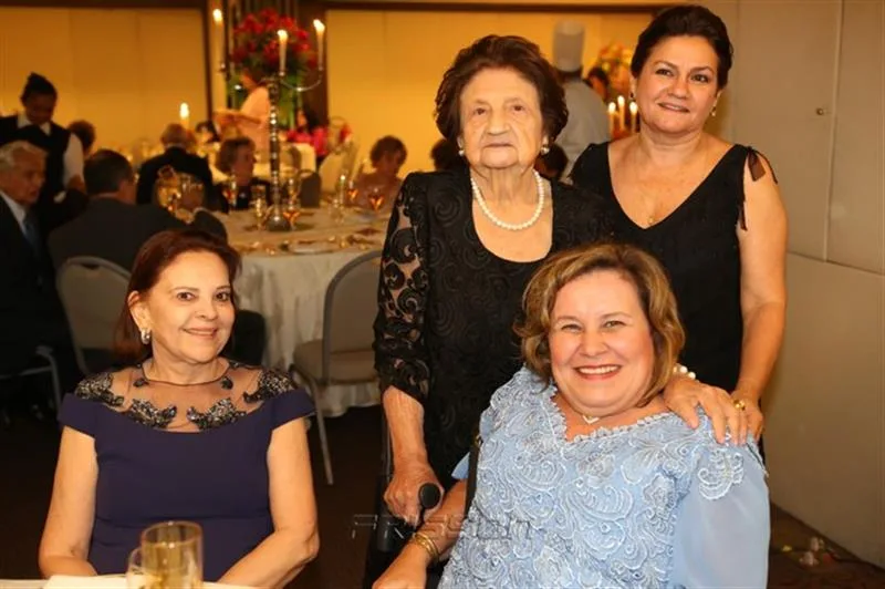 Consuelo Trabulo, Rosalba Furtado, Tereza Cândida e Anisia Gurgel