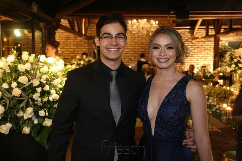 Alberto Jorge e Jéssica de Cássia