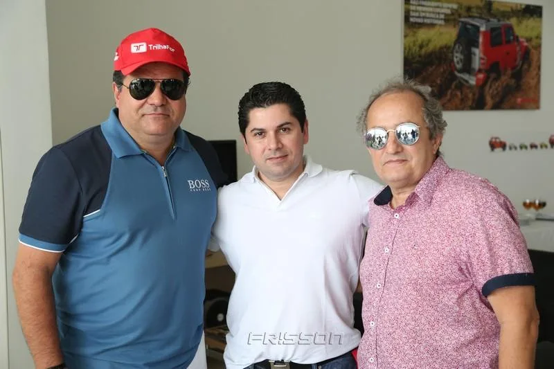 Odmar Feitosa, Pompeu Vasconcelos e Hiderlandson Peixoto