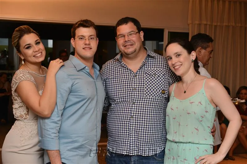 Bárbara Helen, Flávio Filho, Paulo Rabelo e Ingrid Linhares