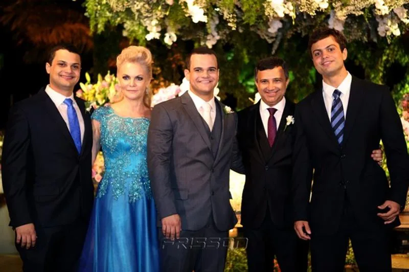 Benjamin, Ester, Washington Filho, Washington e Fausto Gois