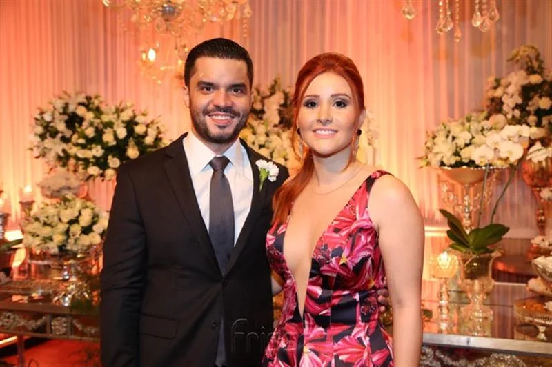 Augusto Borges e Vanessa Campos