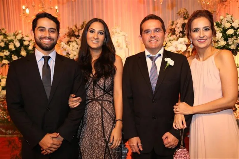 Breno Gurgel, Cecilia Verissimo, Alexandre e Milene Gurgel