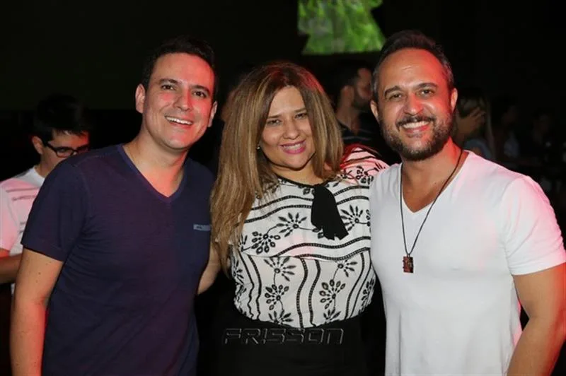 Alysson Rodrigues, Montiele Arruda e Evandro Melo