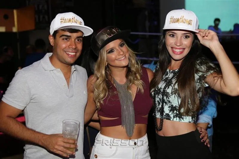 Bruno Silveira, Rebeca Thomaz e Raquel Santana