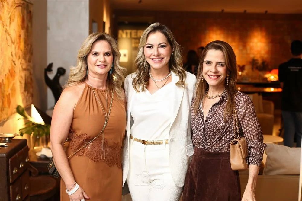 Germana Wanderley, Talyzie Mihaliuc e Carla Nogueira