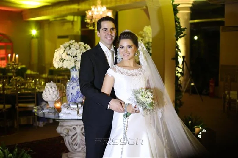 Alfredo Filho e Ticiana Benevides
