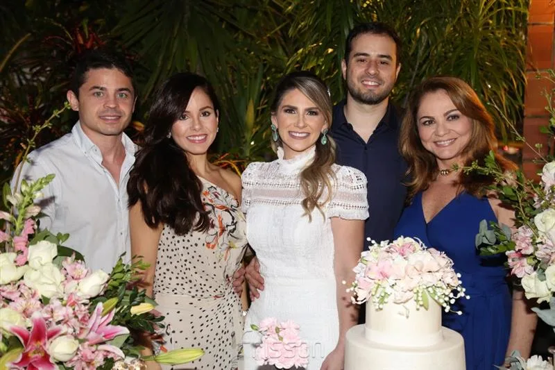 César Bertosi, Carla Espirito Santo, Nathália da Escóssia, Oswaldo Duarte e Darlene Espirito Santo