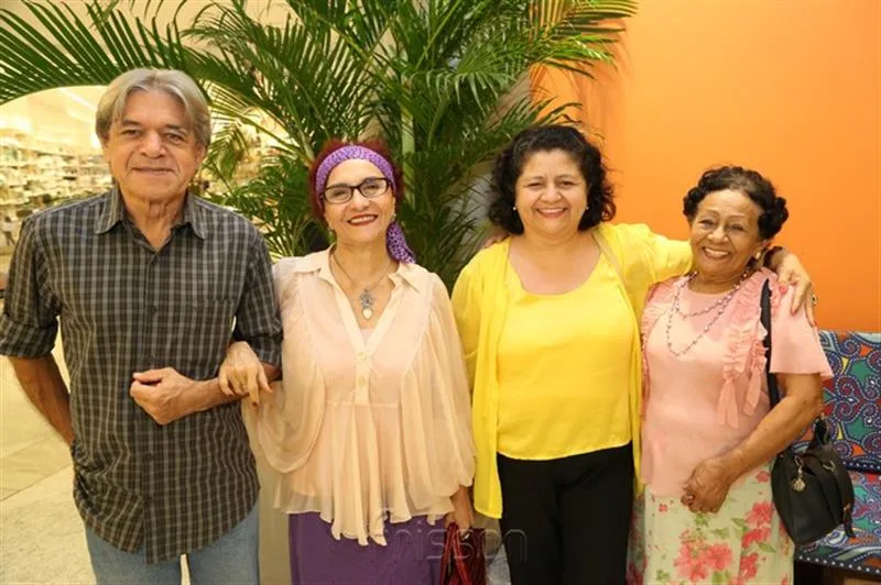 Claudio Costa Lima, Cândida Marques, Suely e Francisca Ribeiro