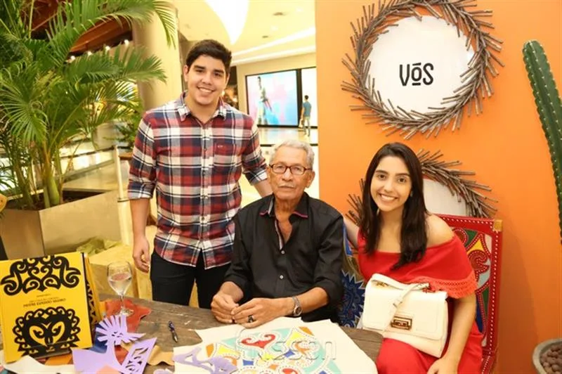 Claudio Holanda, Espedito Seleiro e Alice Alencar