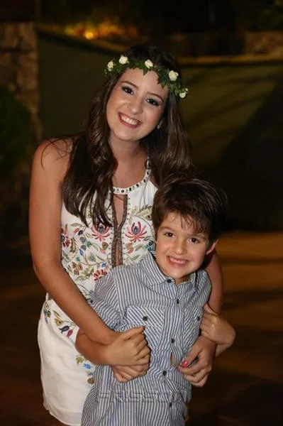 Amanda e Ferruccio Feitosa Filho