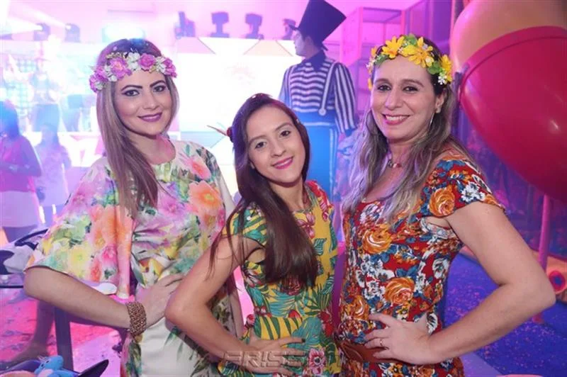 Daniella Amaral, Adriana Correia e Aline Maia