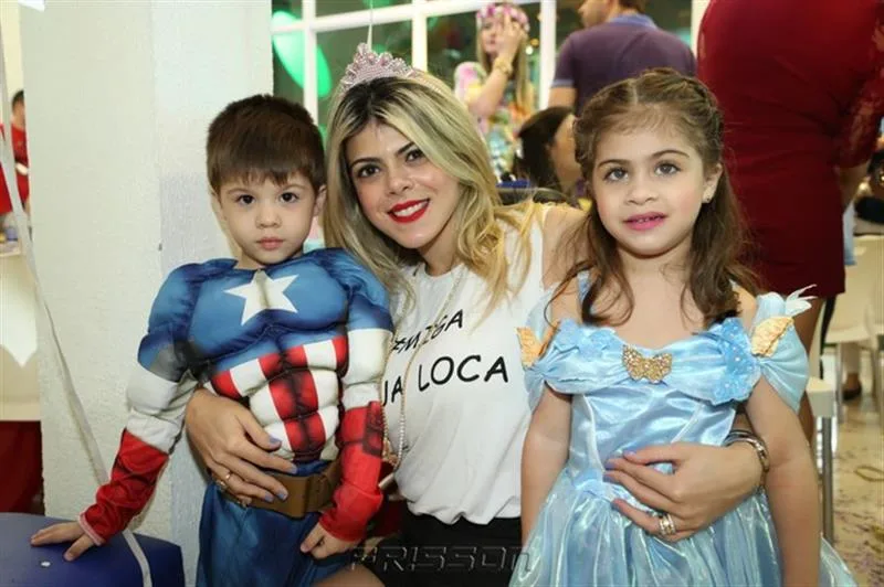 Davi, Nayana e Marina Ibiapina
