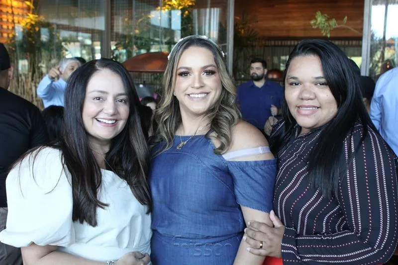 Ana Cláudia Albuquerque, Nazaré Santos e Lane Evellin