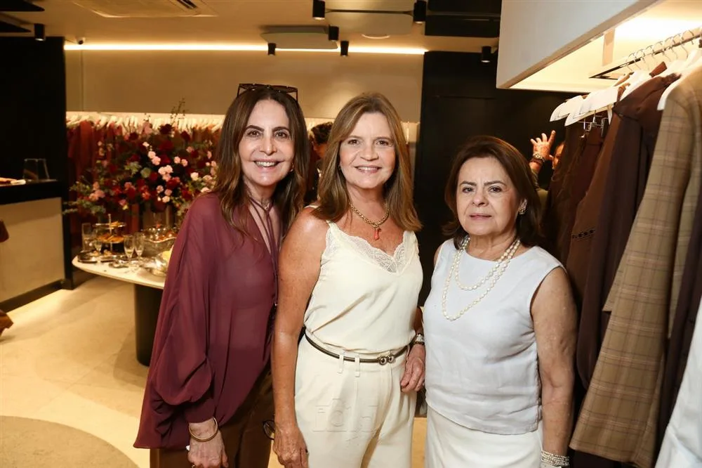 Ana Lúcia Montenegro, Geni Correa Lima e Nilce Barbosa