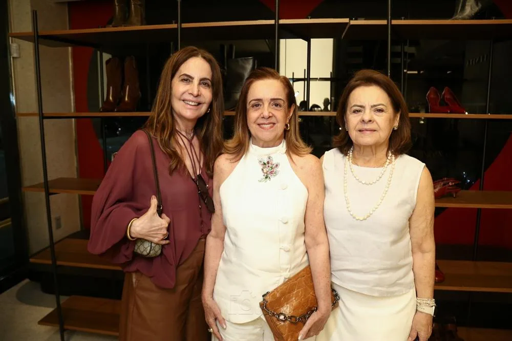 Ana Lúcia Montenegro, Simone Rizzato e Nilce Barbosa