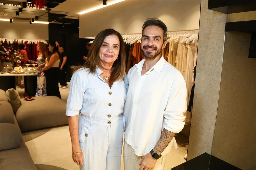 Denise Arruda e Mauro Mendonça