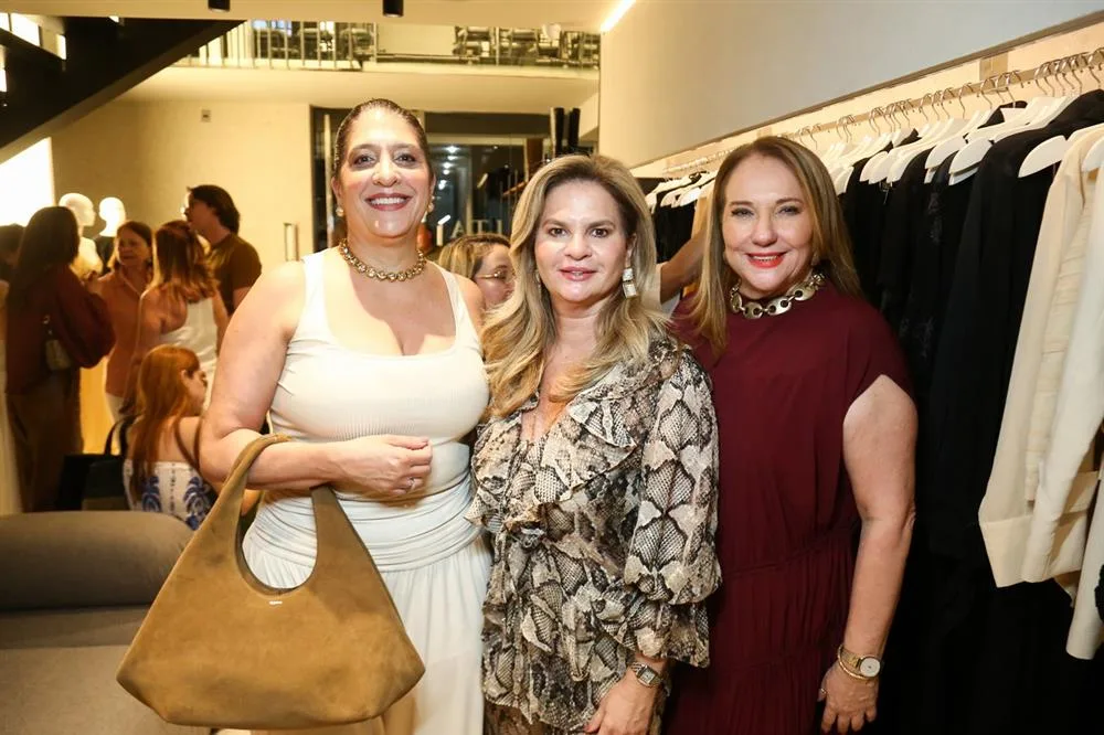 Elisa Oliveira, Germana Wanderley e Luiziane Cavalcante