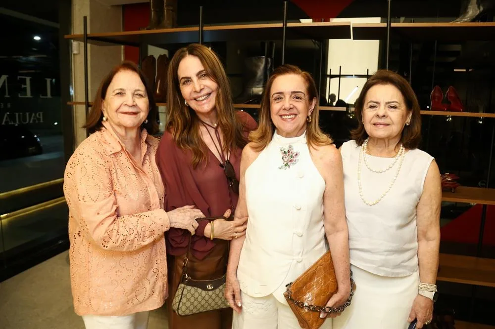 Lenitã Negrão, Ana Lúcia Montenegro, Simone Rizzato e Nilce Barbosa