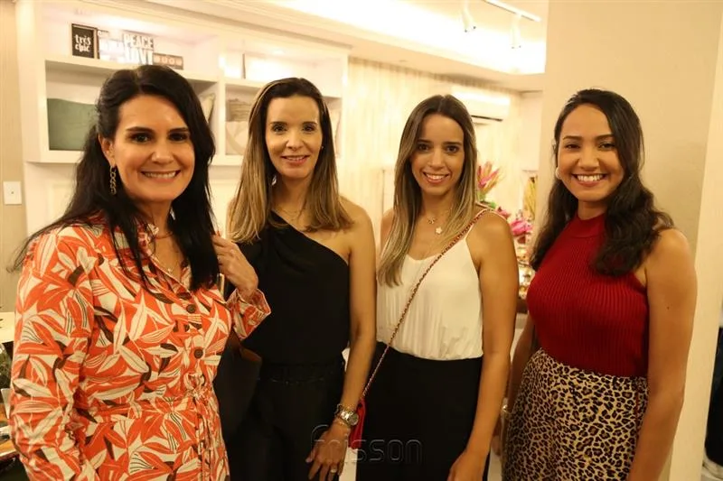 Conceição Garcez, Patricia Araujo, Rafaella Brasil e Melina Pinheiro