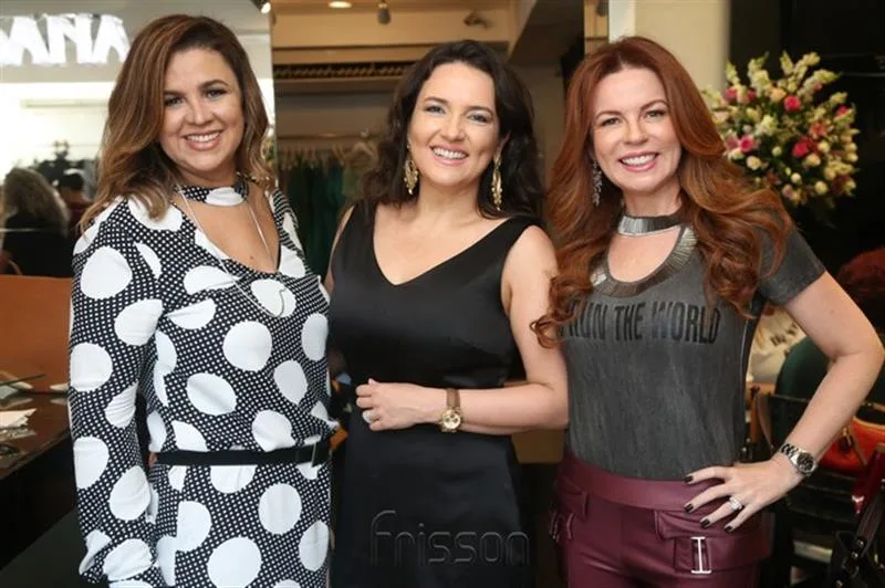 Geórgia Duarte, Daniella Coimbra e Cláudia Quental
