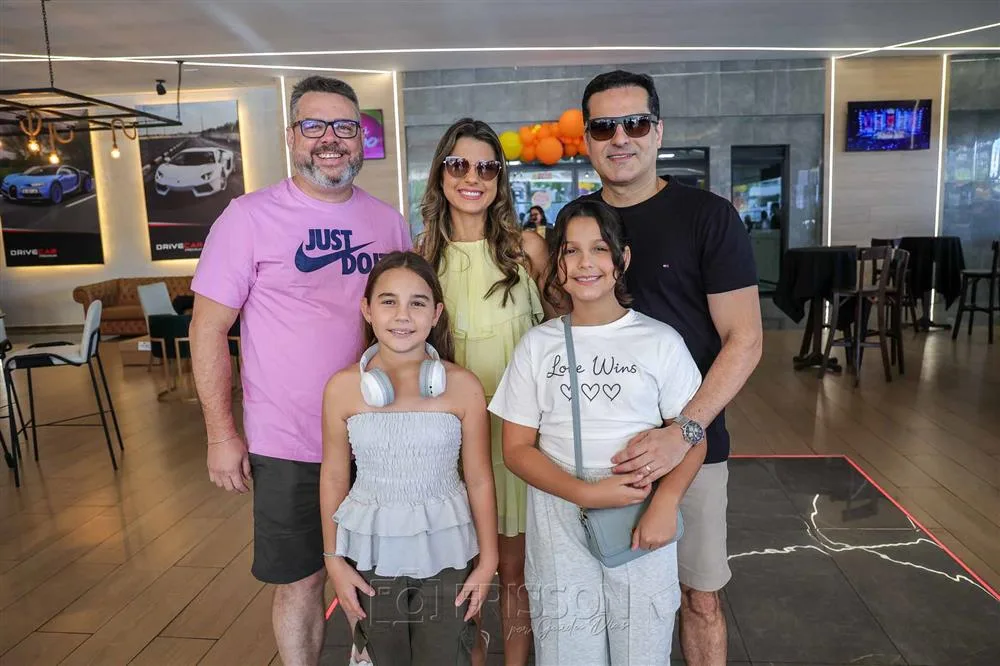 Flavio Azevedo, Barbara, Debora, Melissa Ponte e Wilner Matos