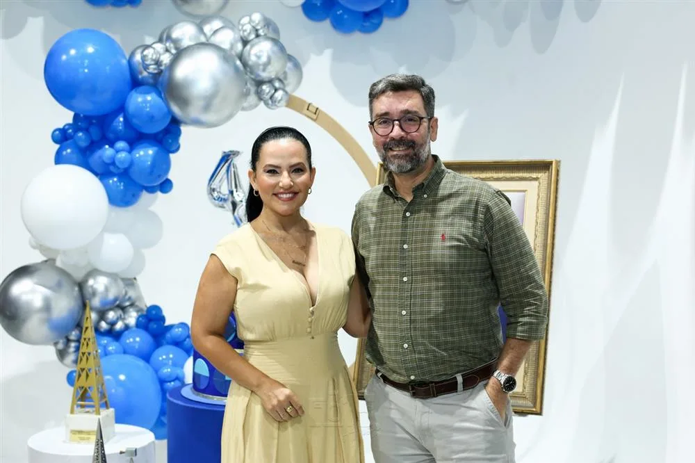 Luciana Ribeiro e Luiz Antônio