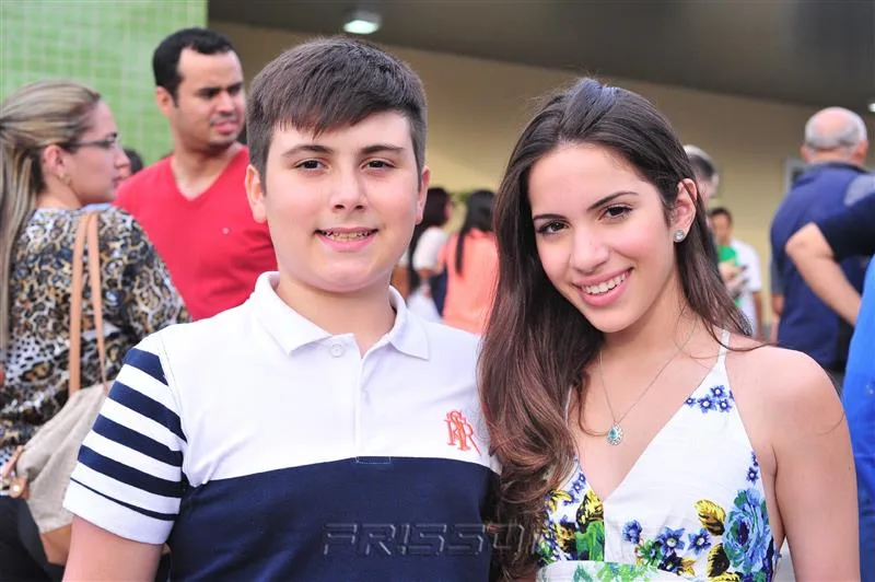 Dudu Brigido e Nicole Vasconcelos