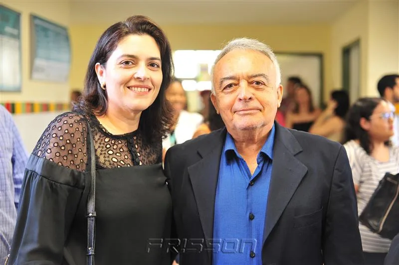Emanuela Esteves e Flávio Leitão