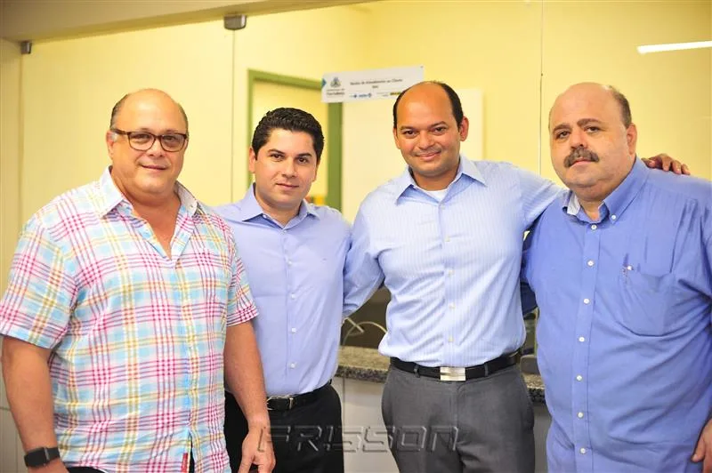 Philomeno Gomes, Pompeu Vasconcelos, Otílio Ferreira e Ricardo Cabral