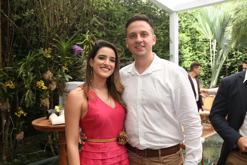 Camila Claudino e Rafael Medeiros